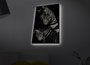Wallity Lienzo Decorativo Iluminado con LED Multicolor 45 x 70 cm